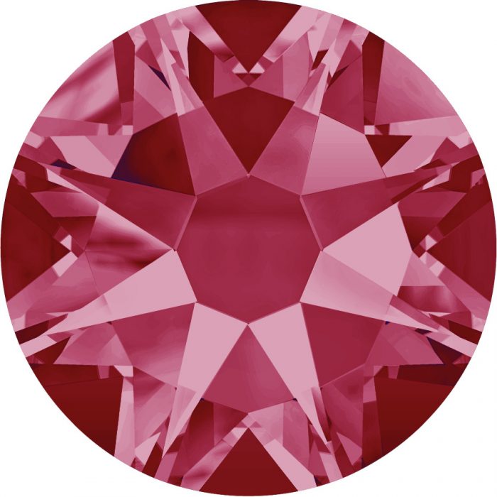 Indian Pink (289) SWAROVSKI 2088, Flat Back Stones, No Hot Fix