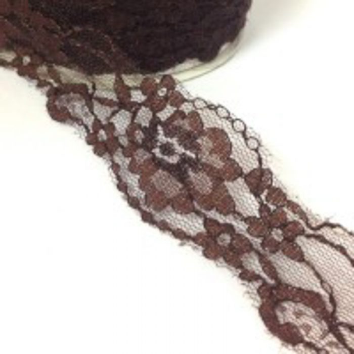 Brown Lace Connie, 38mm x 2.7 meters