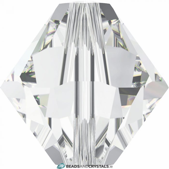 Crystal 001  SWAROVSKI 5328, Bicone Bead