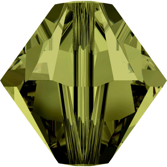 Olivine SWAROVSKI 5328, Bicone Bead