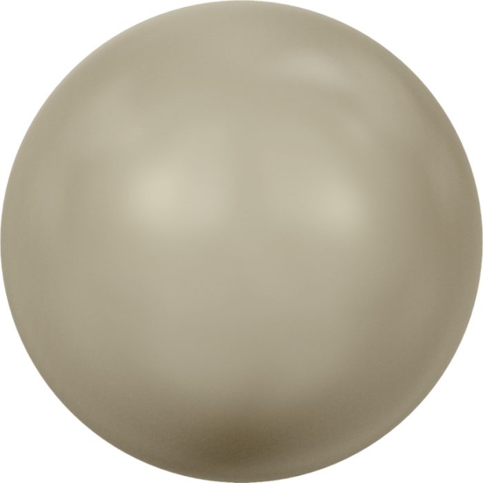 Platinum (459) Round Swarovski Pearls