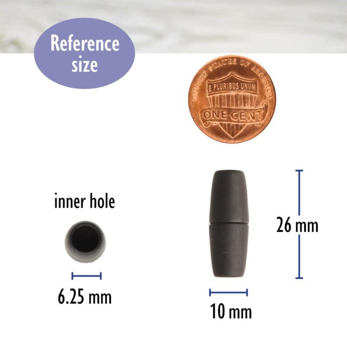Acrylic Magnetic Clasp 10X26mm - Image 2