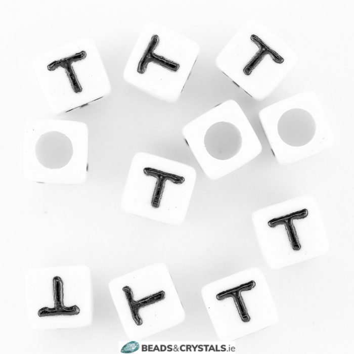 "I" Alphabet Beads  (100 pieces) - Image 9