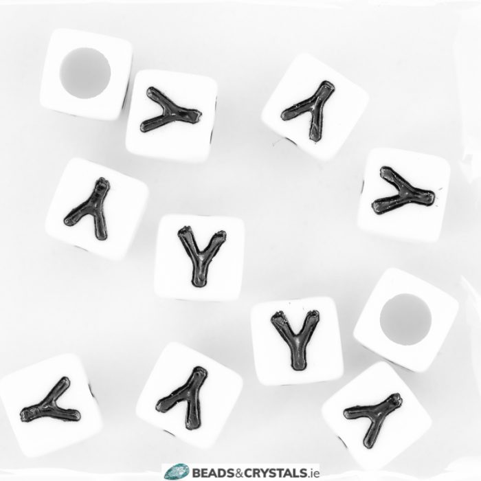 "I" Alphabet Beads  (100 pieces) - Image 4