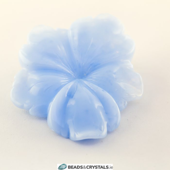 Acrylic Blue Bean Bead (20 pieces) - Image 5