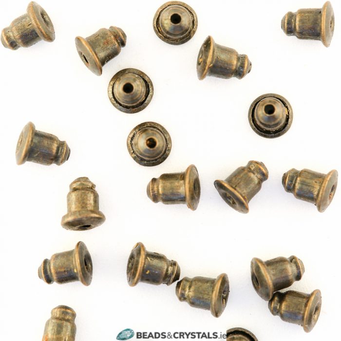 Bronze  Ear Backs (100 pieces)