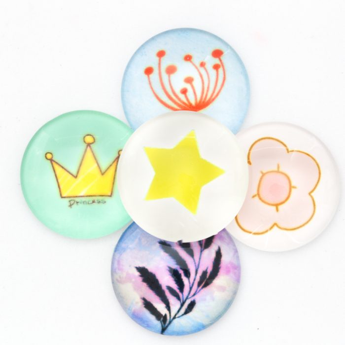 Mixed 25mm Party x 5 pieces