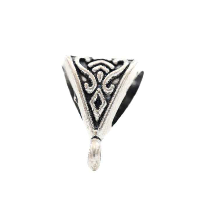 Silver Pandora Style, Celtic Pendant Mount, 3 pieces