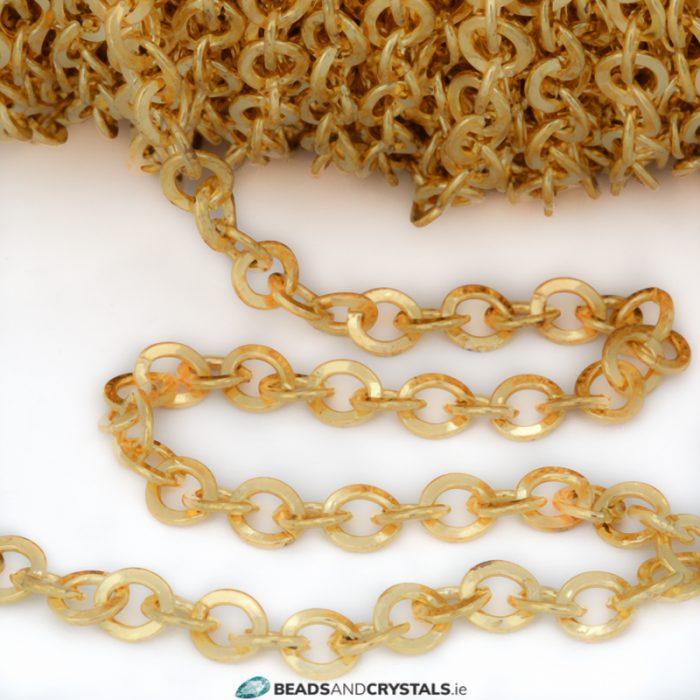 Gold Chain, Heavy 6mm links