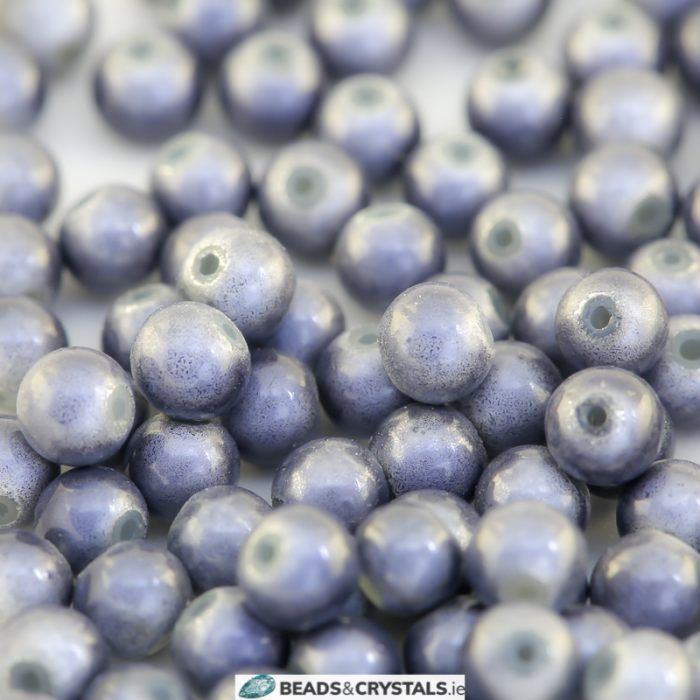 Grey Miracle Round bead 4mm (200 pieces)
