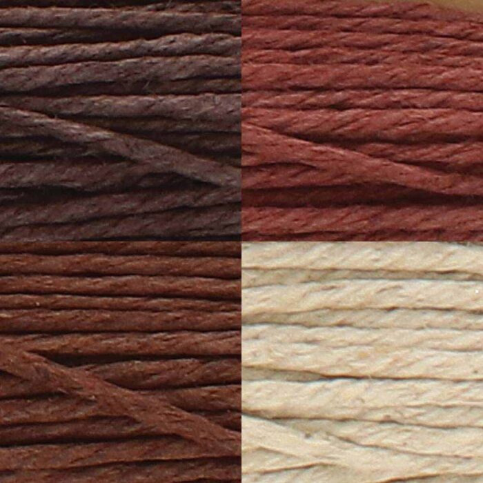 Hemp, BRONZE SHADES , 1mm/20LB,  4x30ft lengths - Image 3