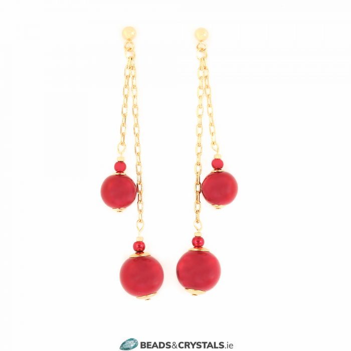 Red Swing Earring KIT
