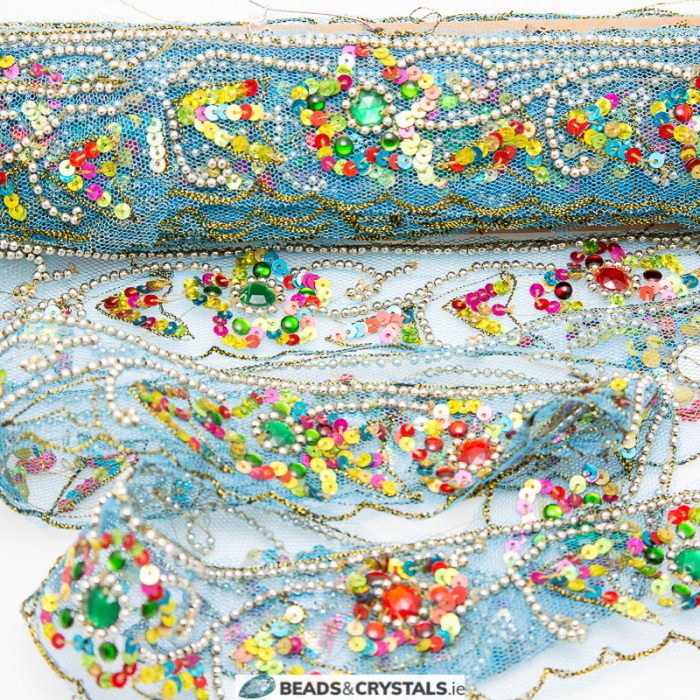 Ribbon Net Sequin