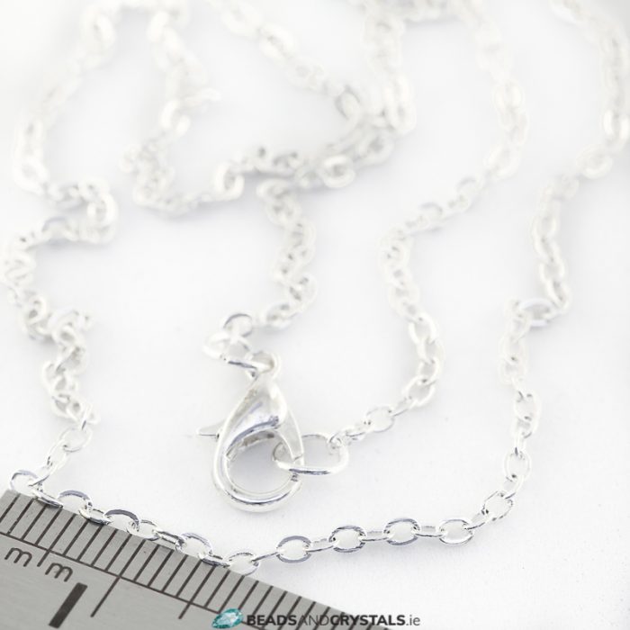 Chain, Cable Chain 18 inch (46cm), 3x2.5mm