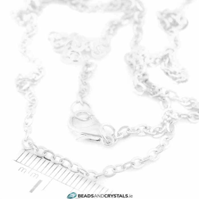 Chain, Cable Chain 18 inch (46cm), 3x3mm