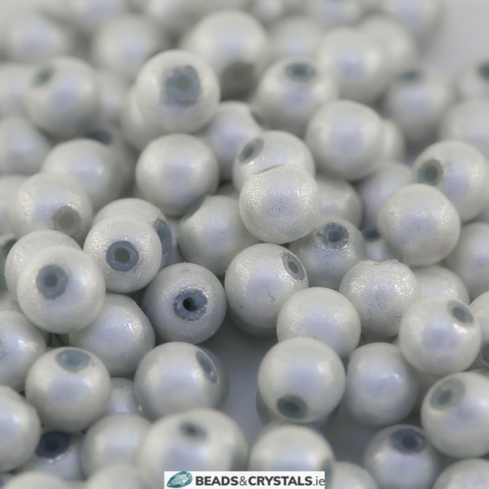 Silver Miracle Round bead 4mm (200 pieces)