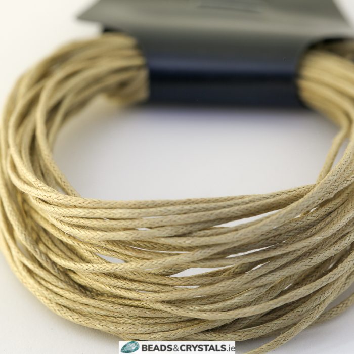 Stone Cotton Cord, 1.0mm x 10 meters