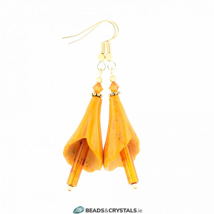 Mustard Trumpet Earring KIT